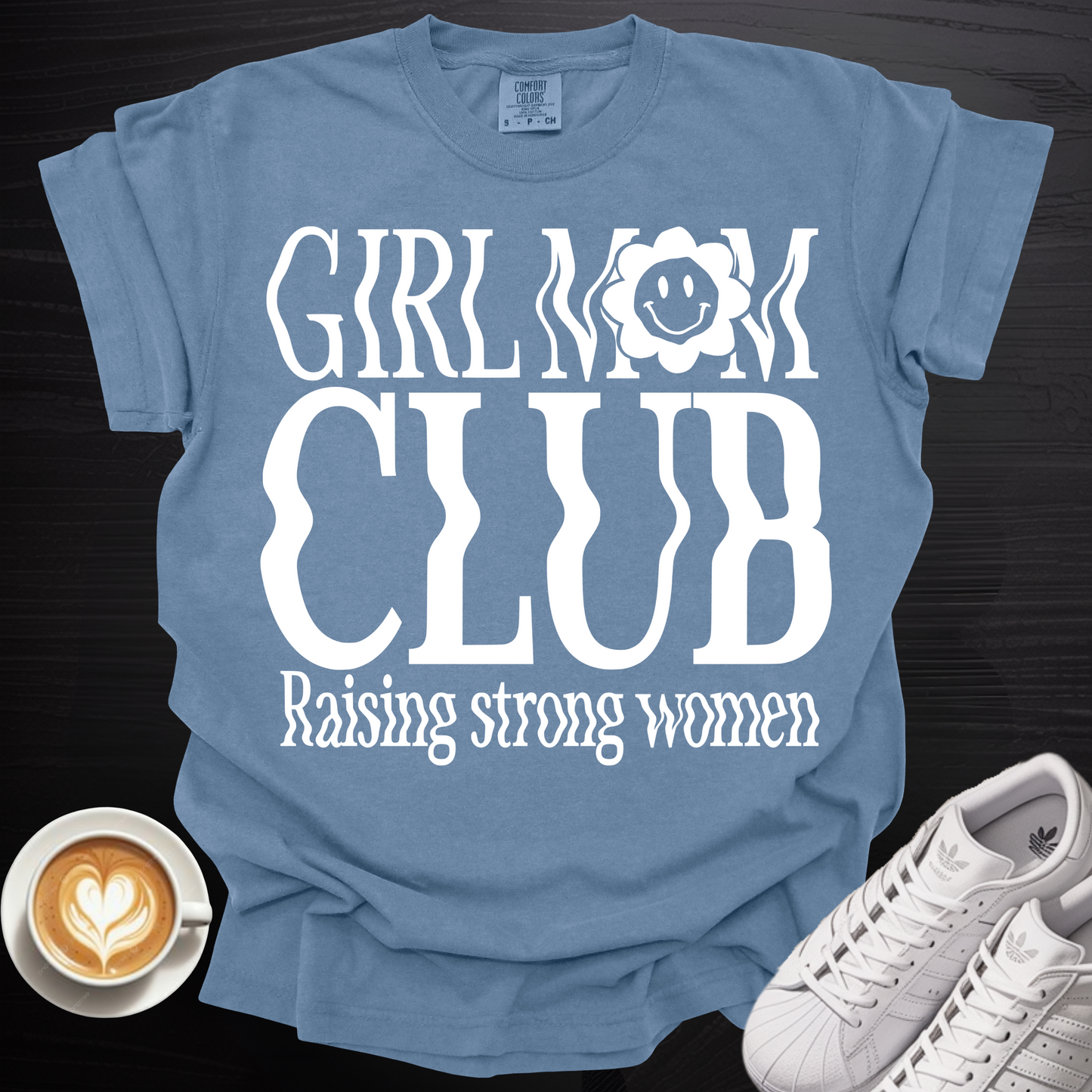 'Girl Mom Club' - Tee
