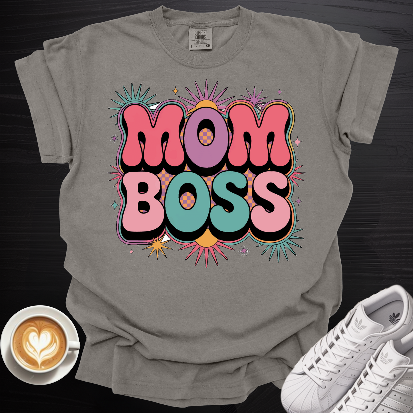 'Mom Boss' - Tee