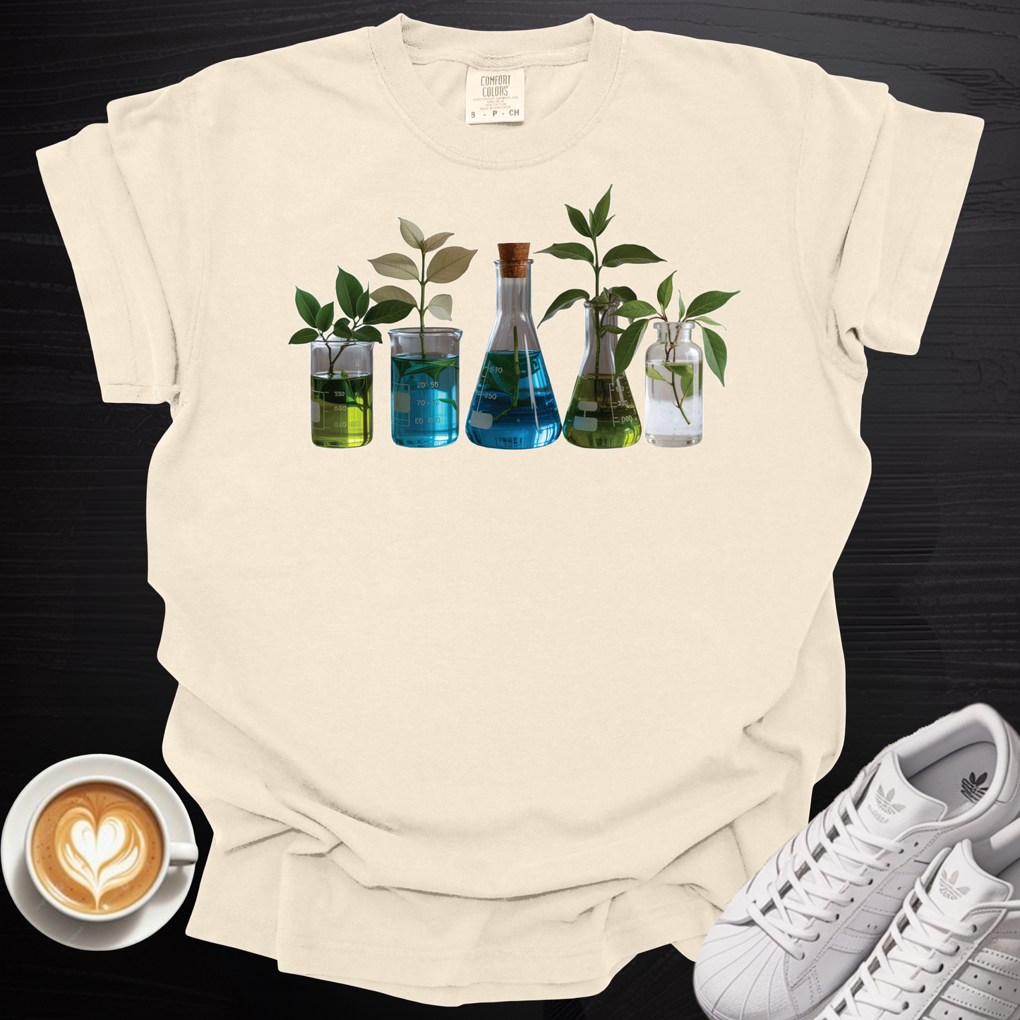 Insulin Vial and Beaker Plants - Tee