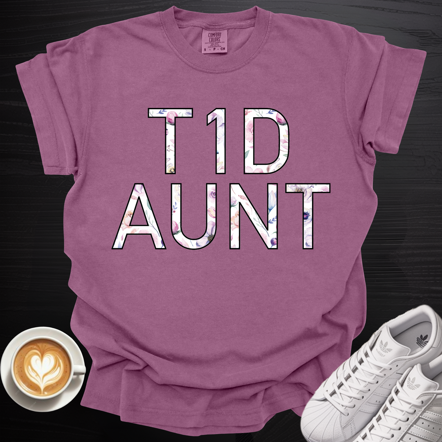 'T1D Aunt' - Tee