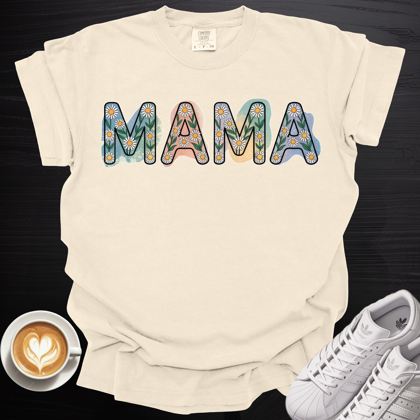 'Watercolor MAMA' - Tee