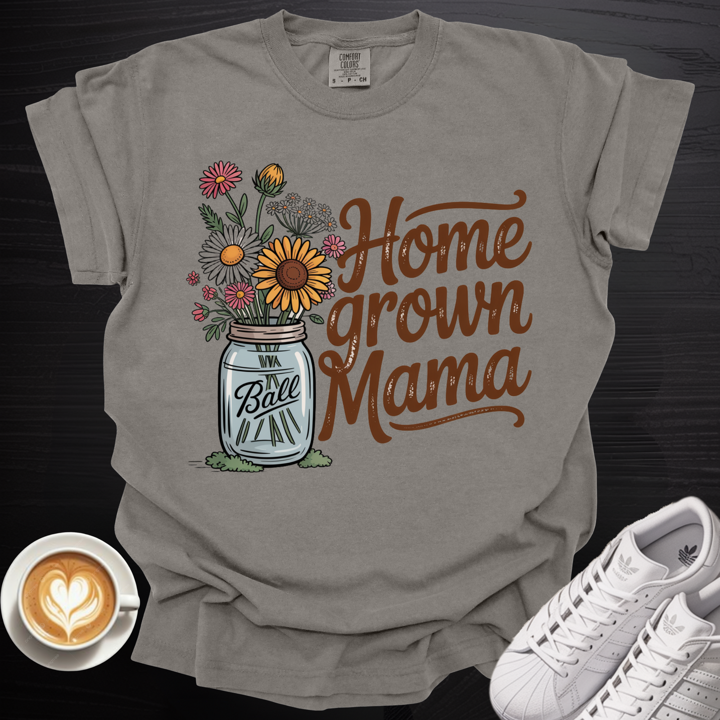 'Homegrown Mama' - Tee