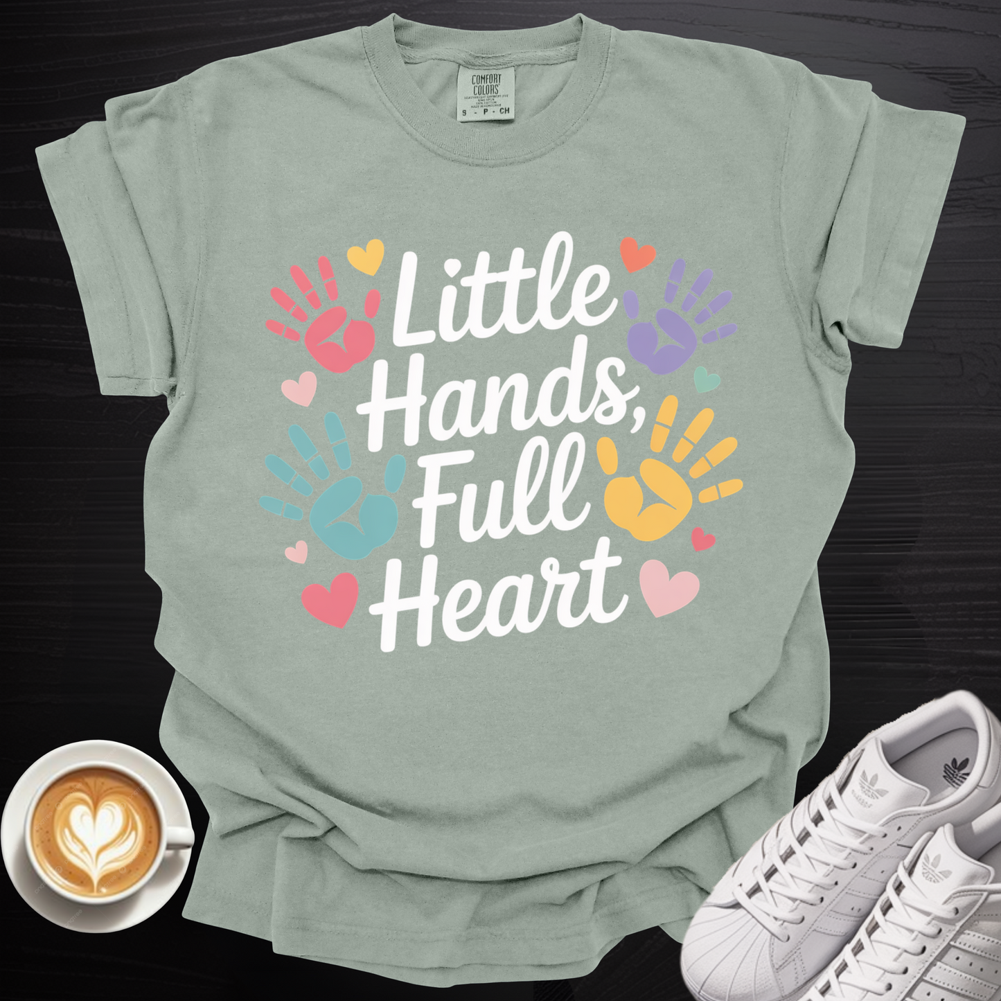 'Little Hands, Full Heart' - Tee