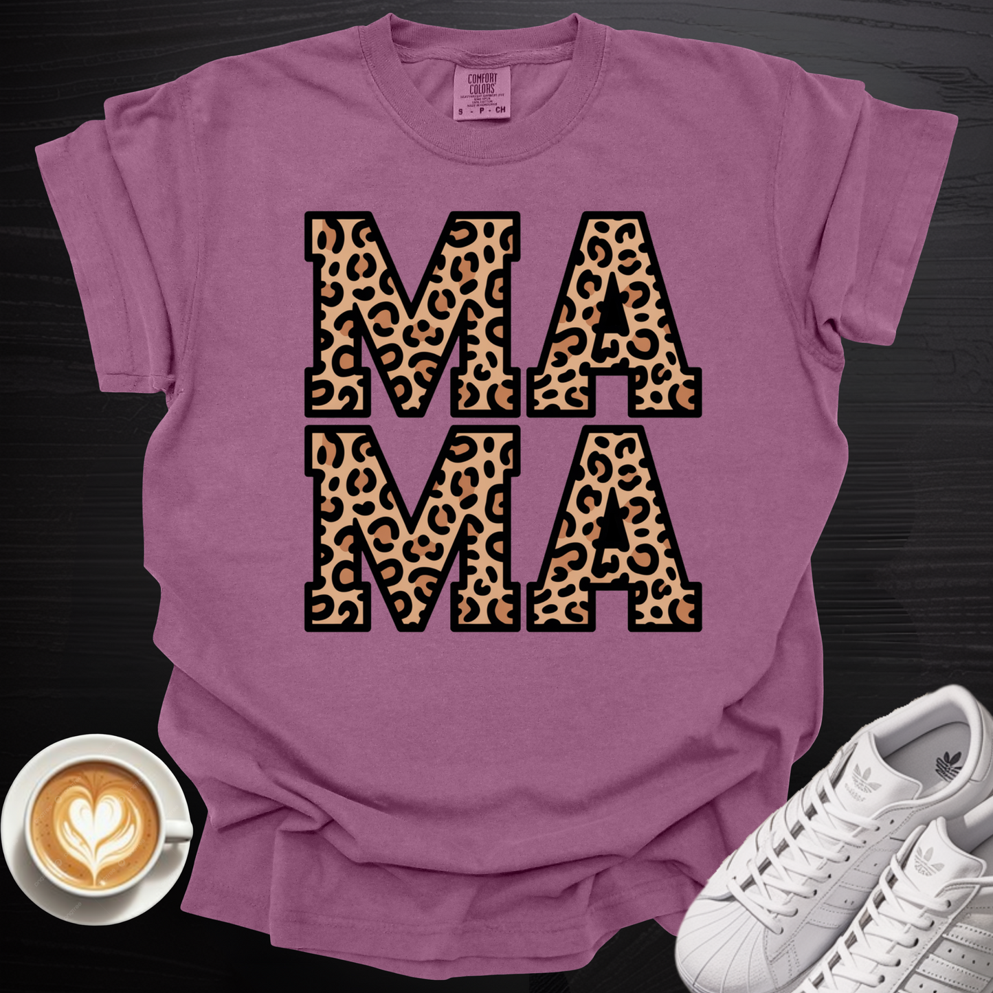 'Leopard MAMA' - Tee