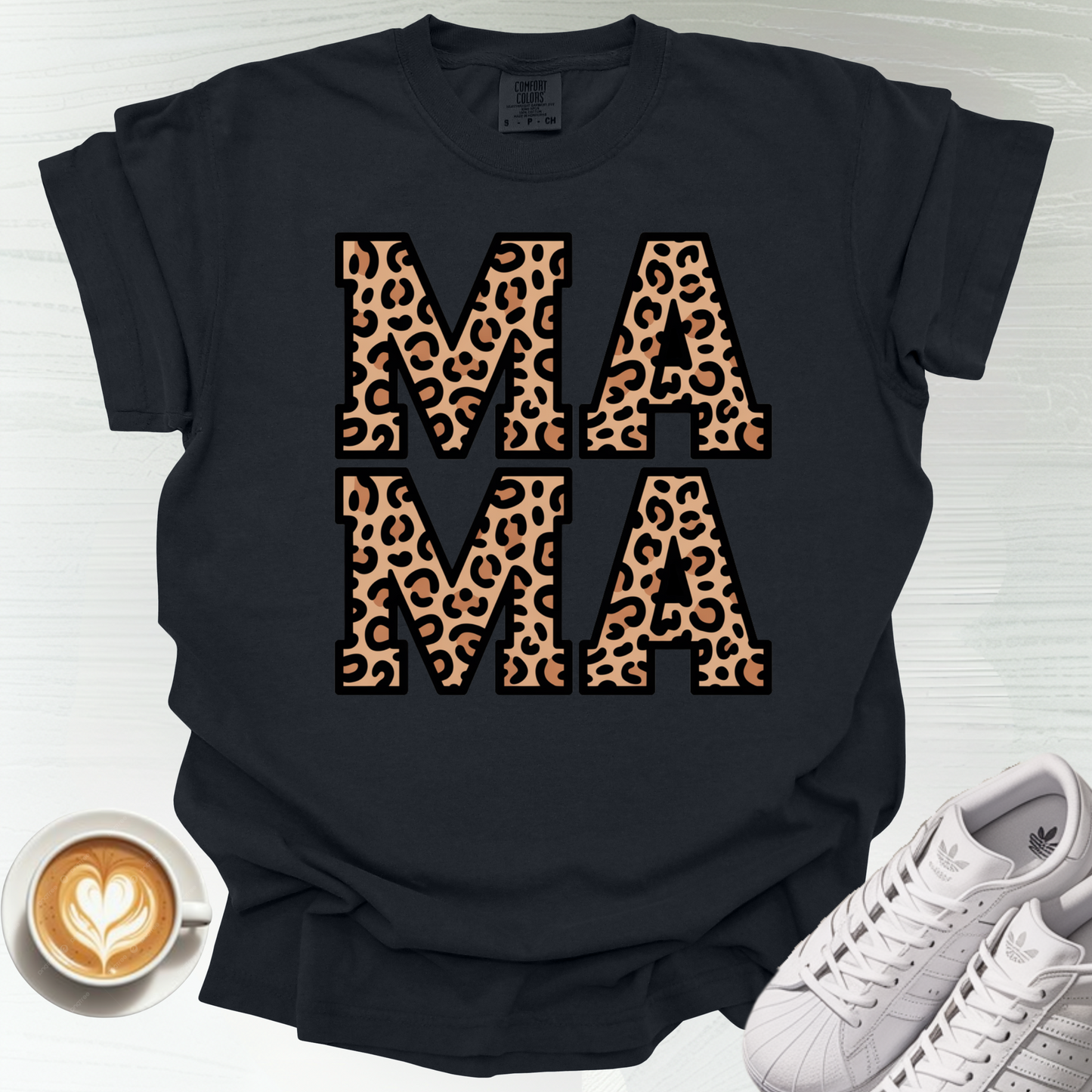 'Leopard MAMA' - Tee