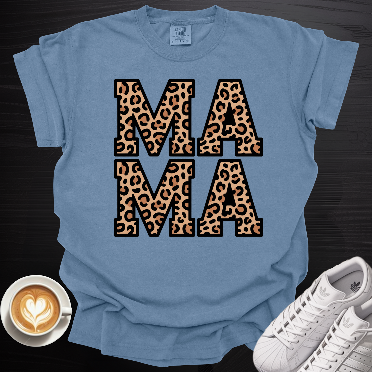 'Leopard MAMA' - Tee