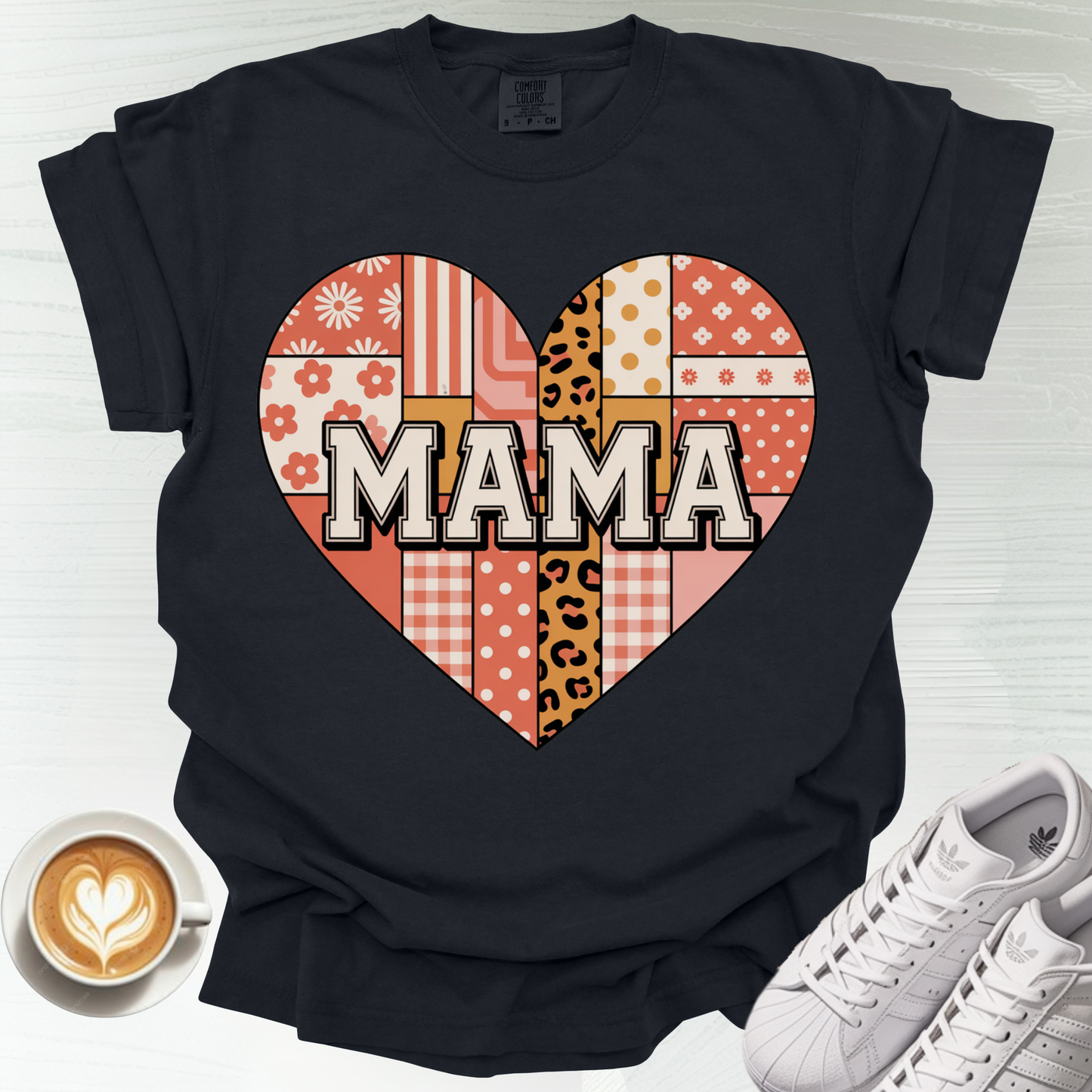 'Patchwork MAMA' - Tee
