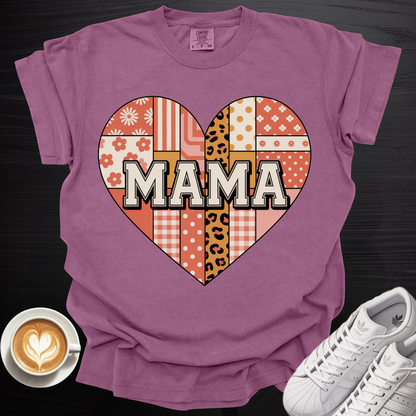 'Patchwork MAMA' - Tee