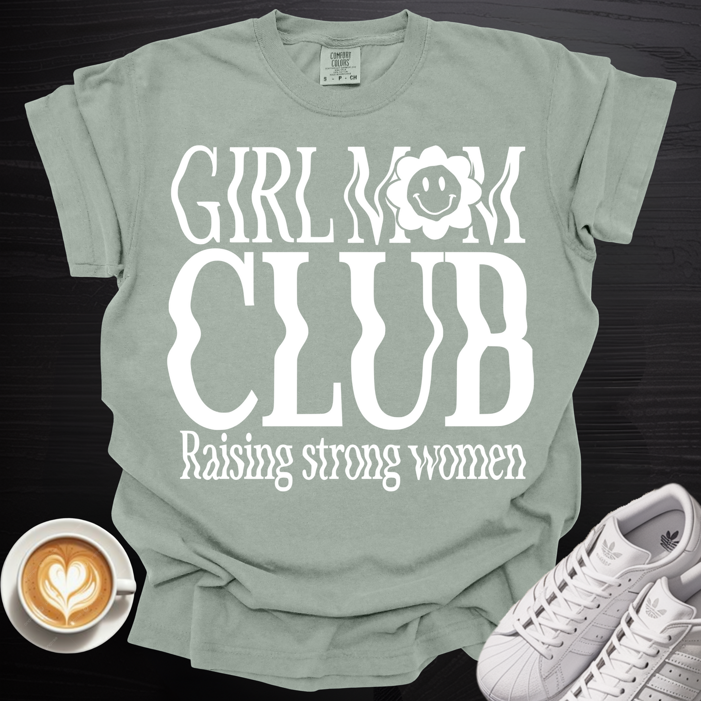 'Girl Mom Club' - Tee