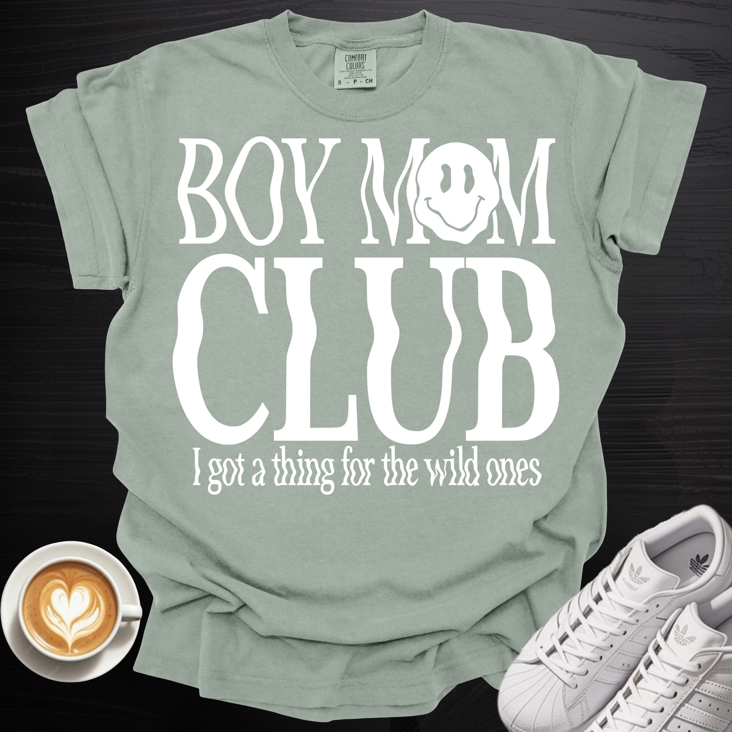 'Boy Mom Club' - Tee