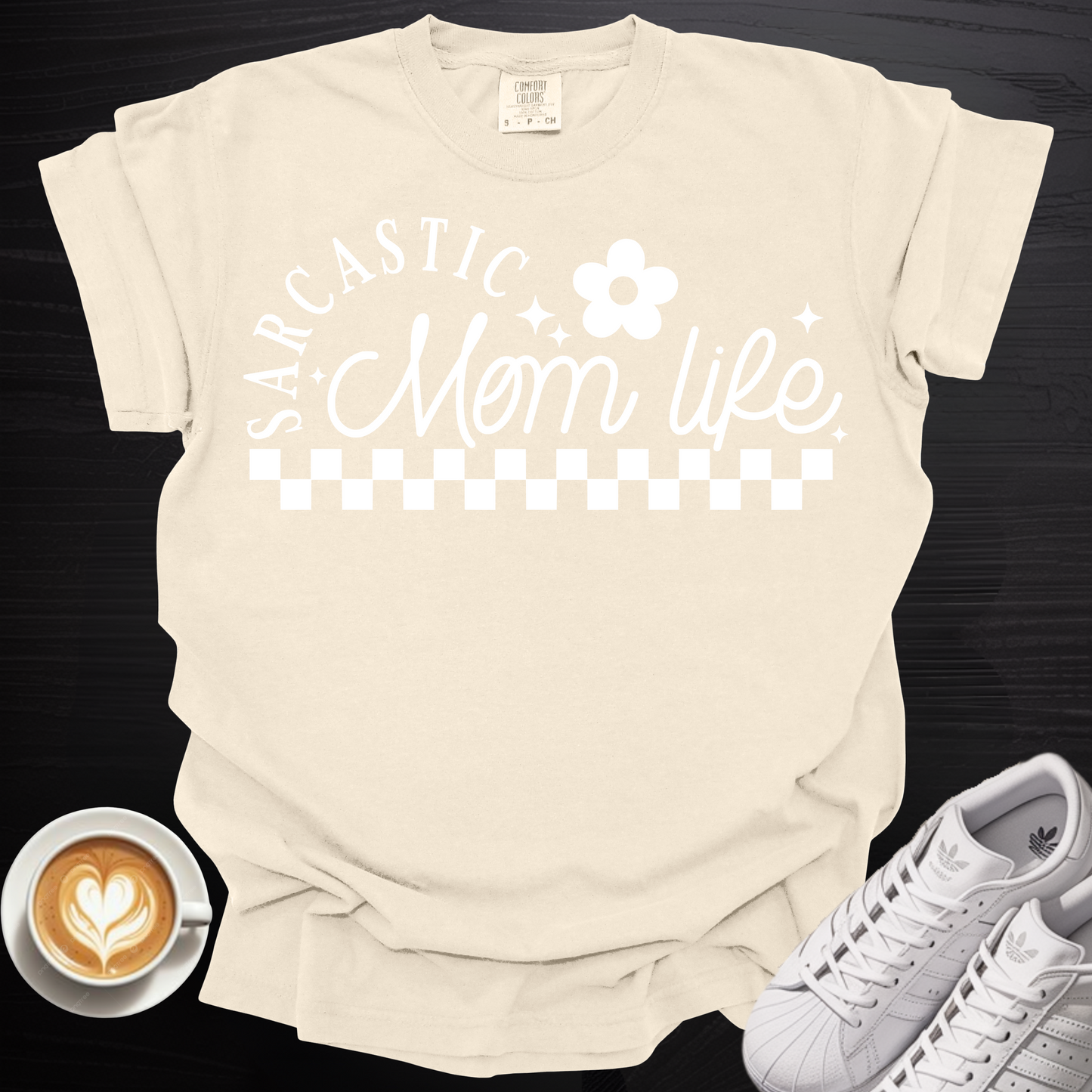 'Sarcastic Mom Life' - Tee
