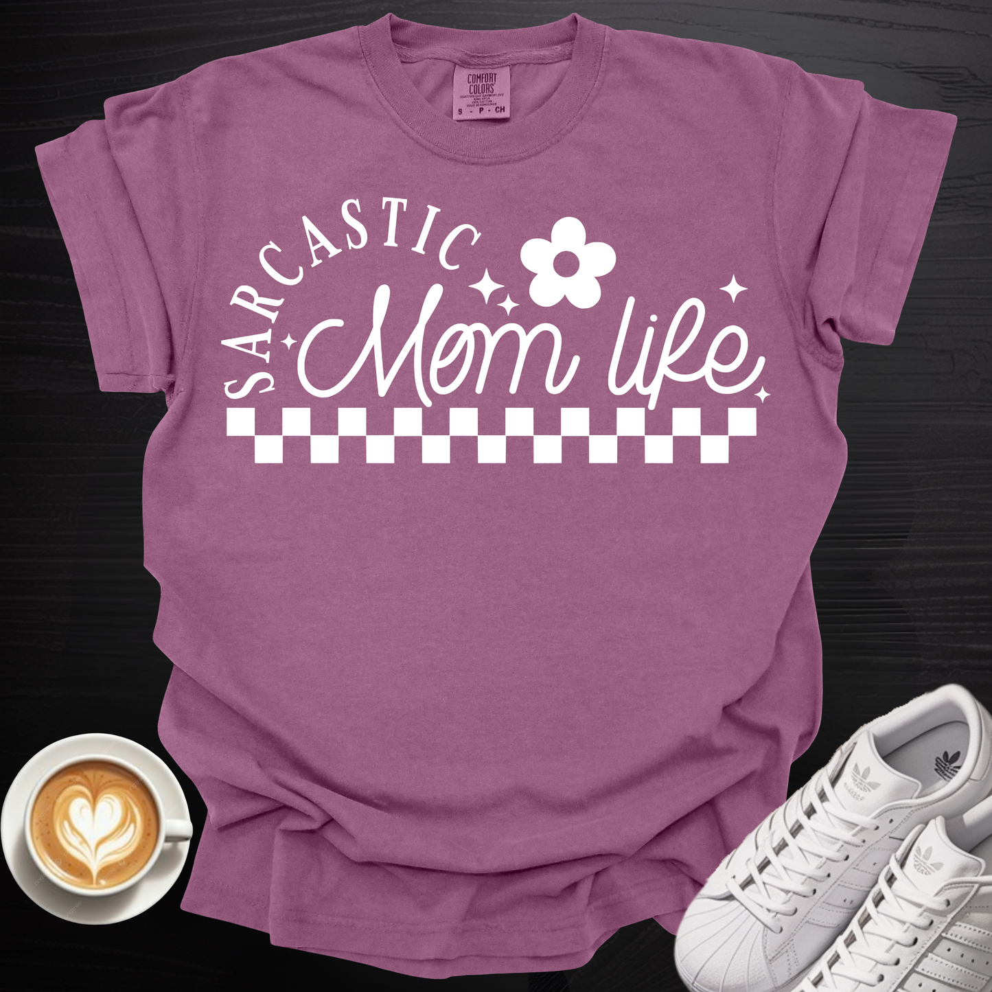 'Sarcastic Mom Life' - Tee