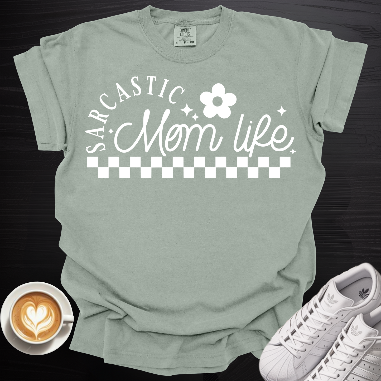 'Sarcastic Mom Life' - Tee