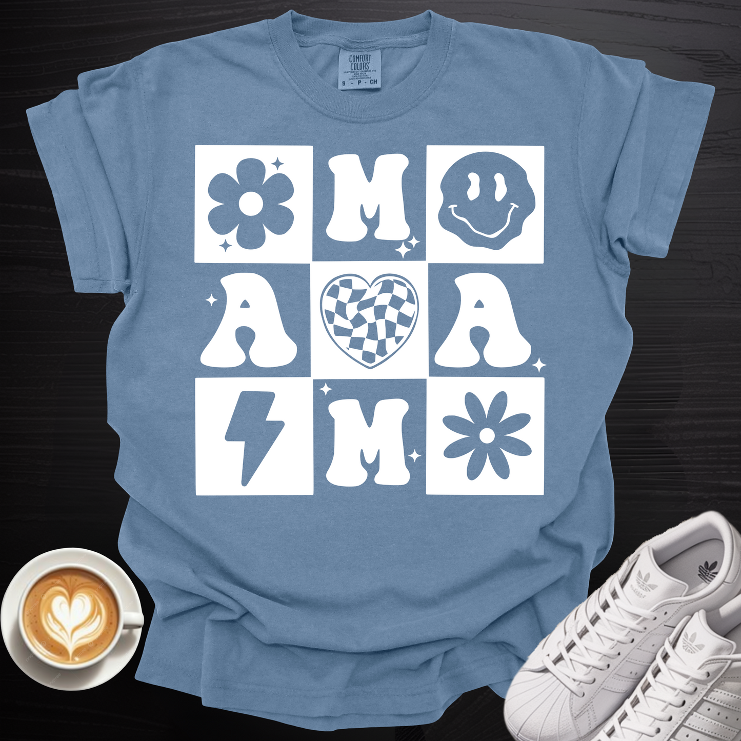 'Retro Mama Collage' - Tee