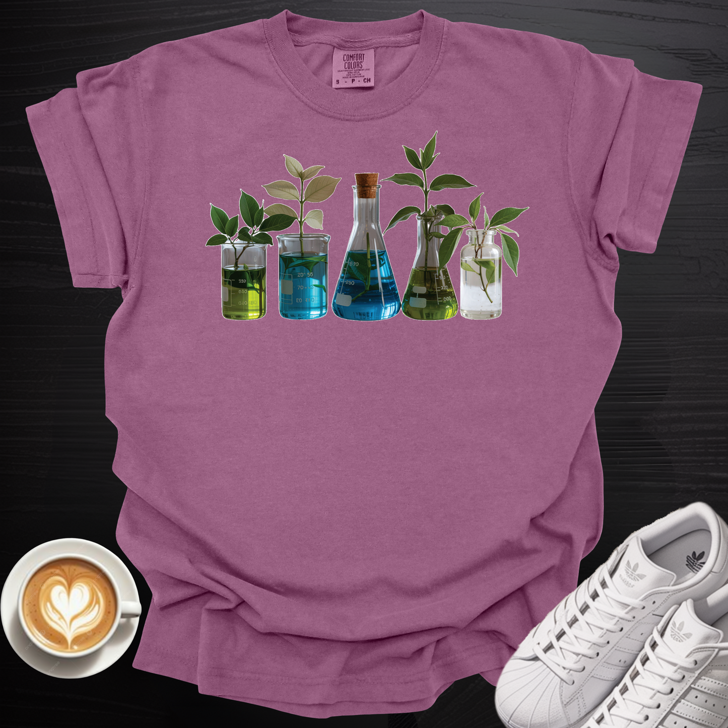 Insulin Vial and Beaker Plants - Tee