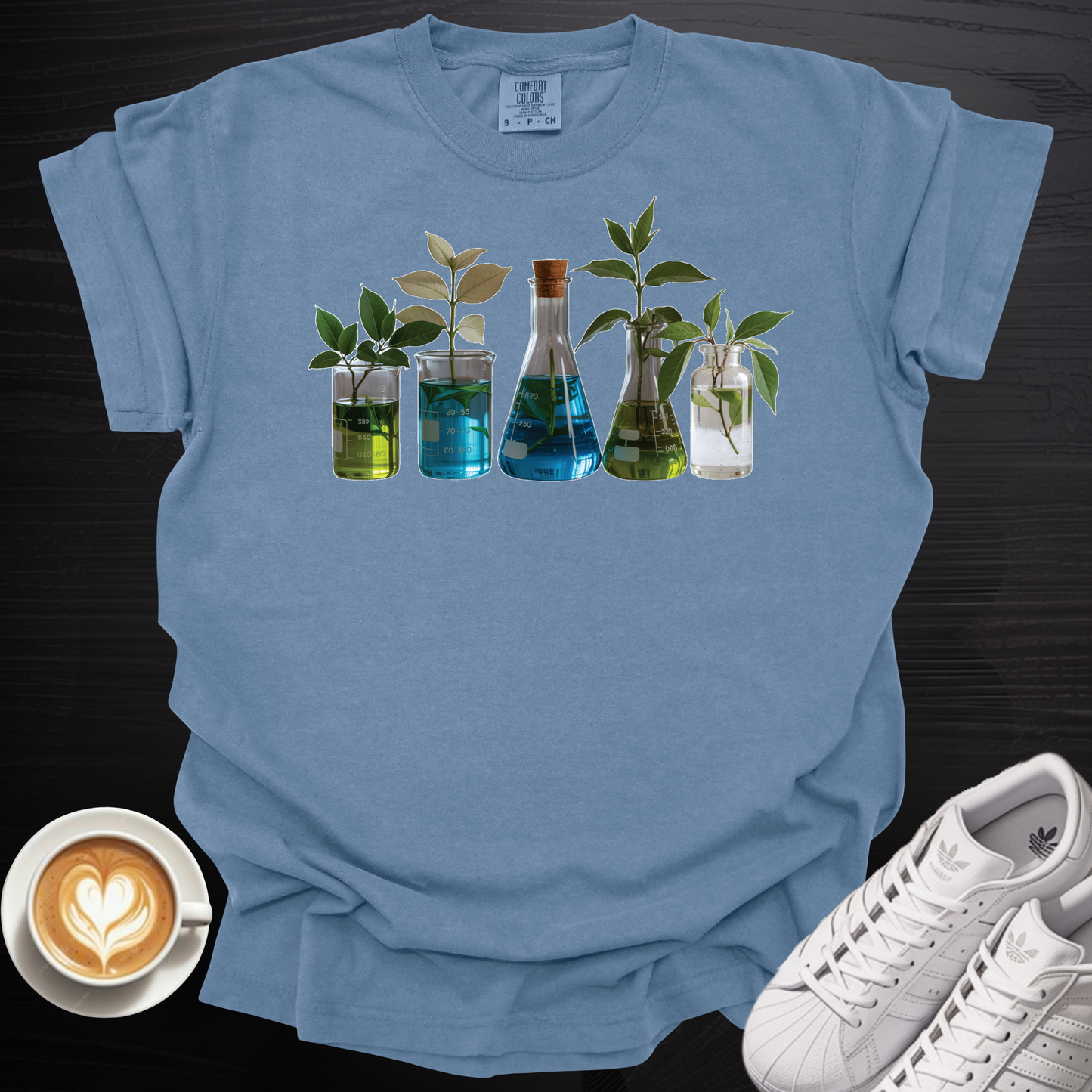 Insulin Vial and Beaker Plants - Tee