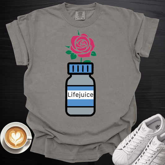 'Lifejuice Flower' - Tee