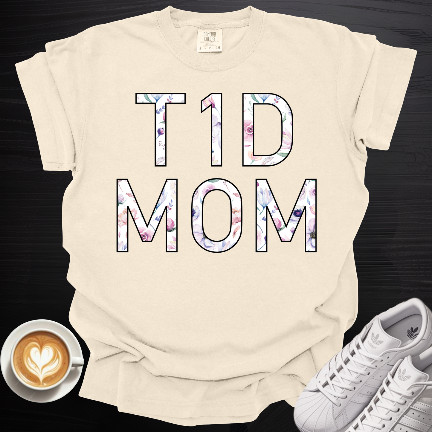 'T1D Mom' - Tee