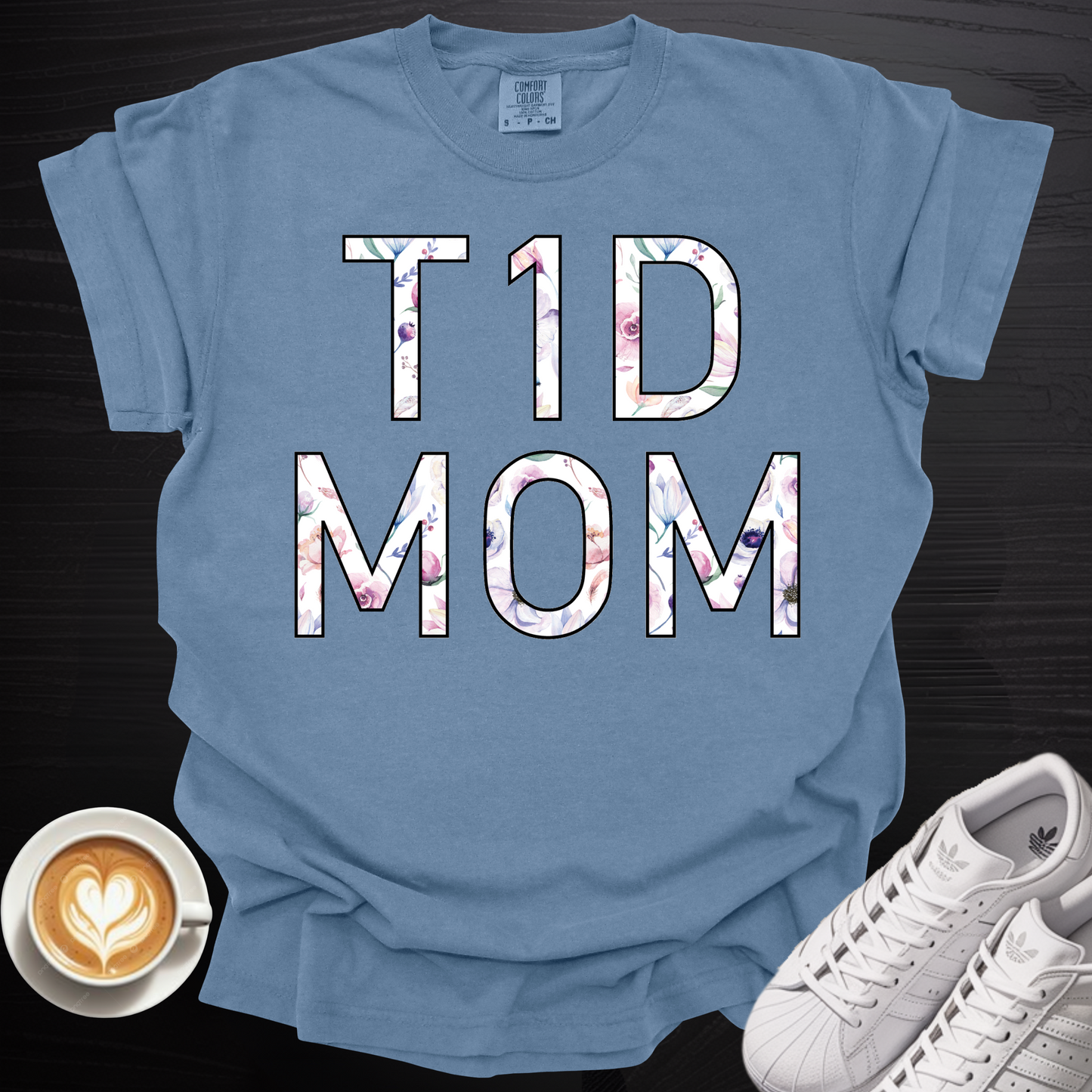 'T1D Mom' - Tee