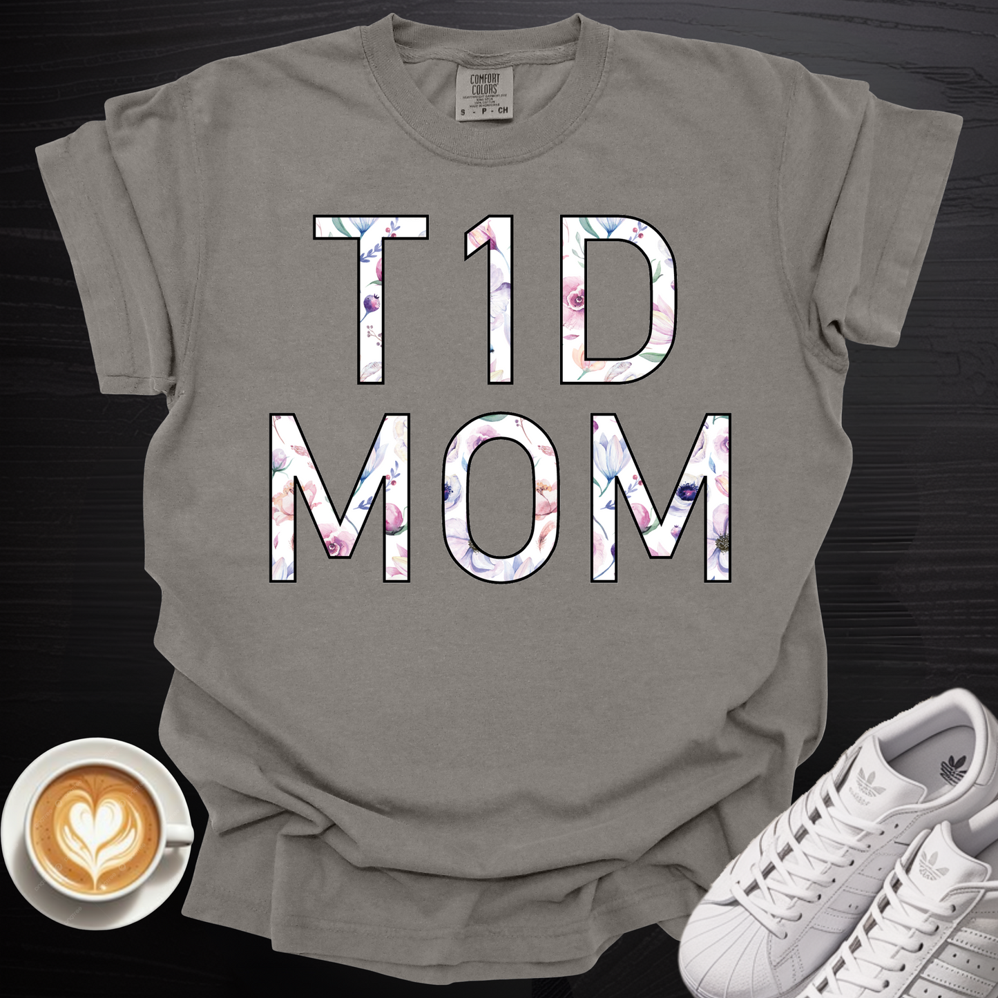 'T1D Mom' - Tee