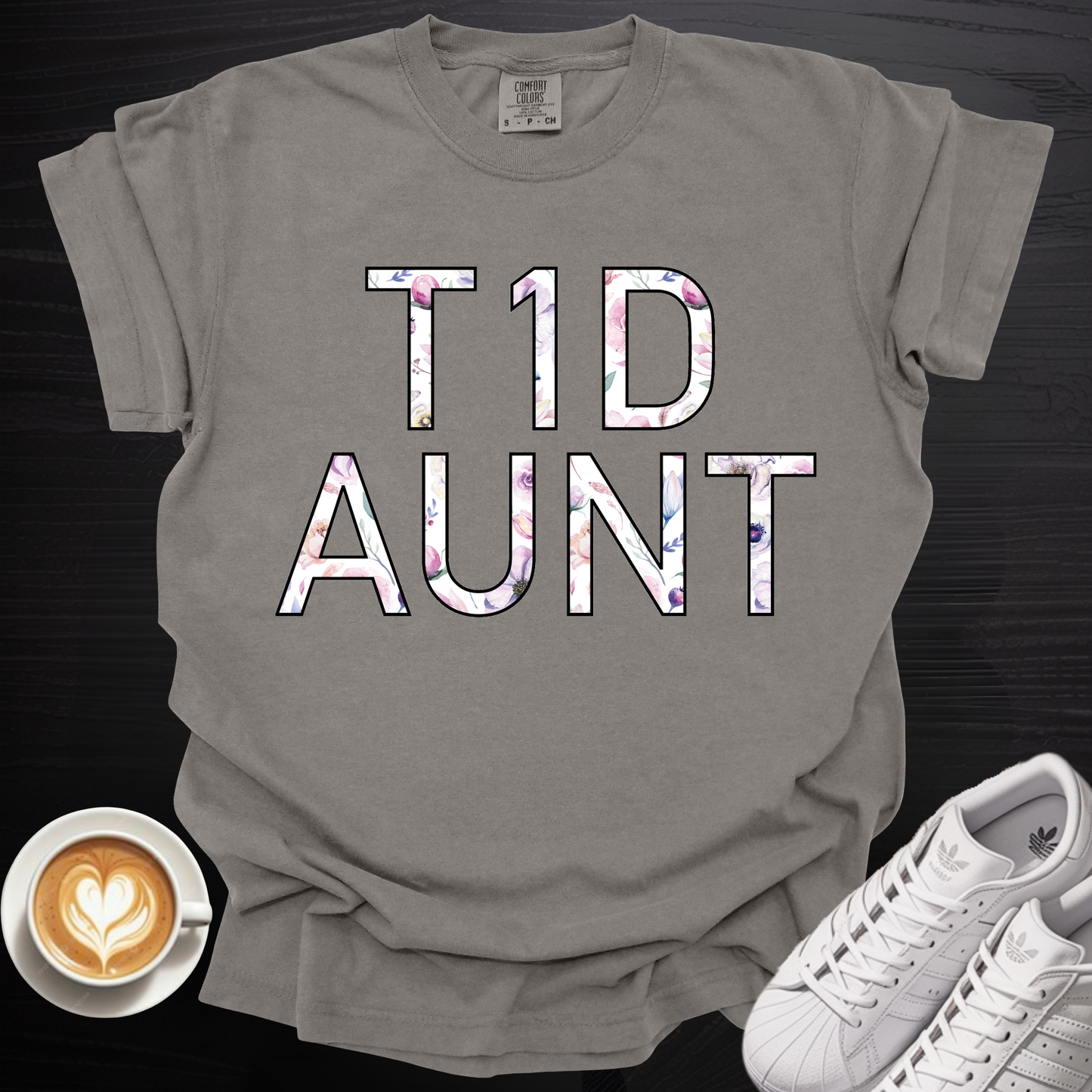 'T1D Aunt' - Tee