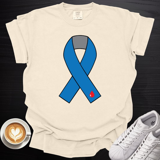 Blue Ribbon T1D Awareness - Tee