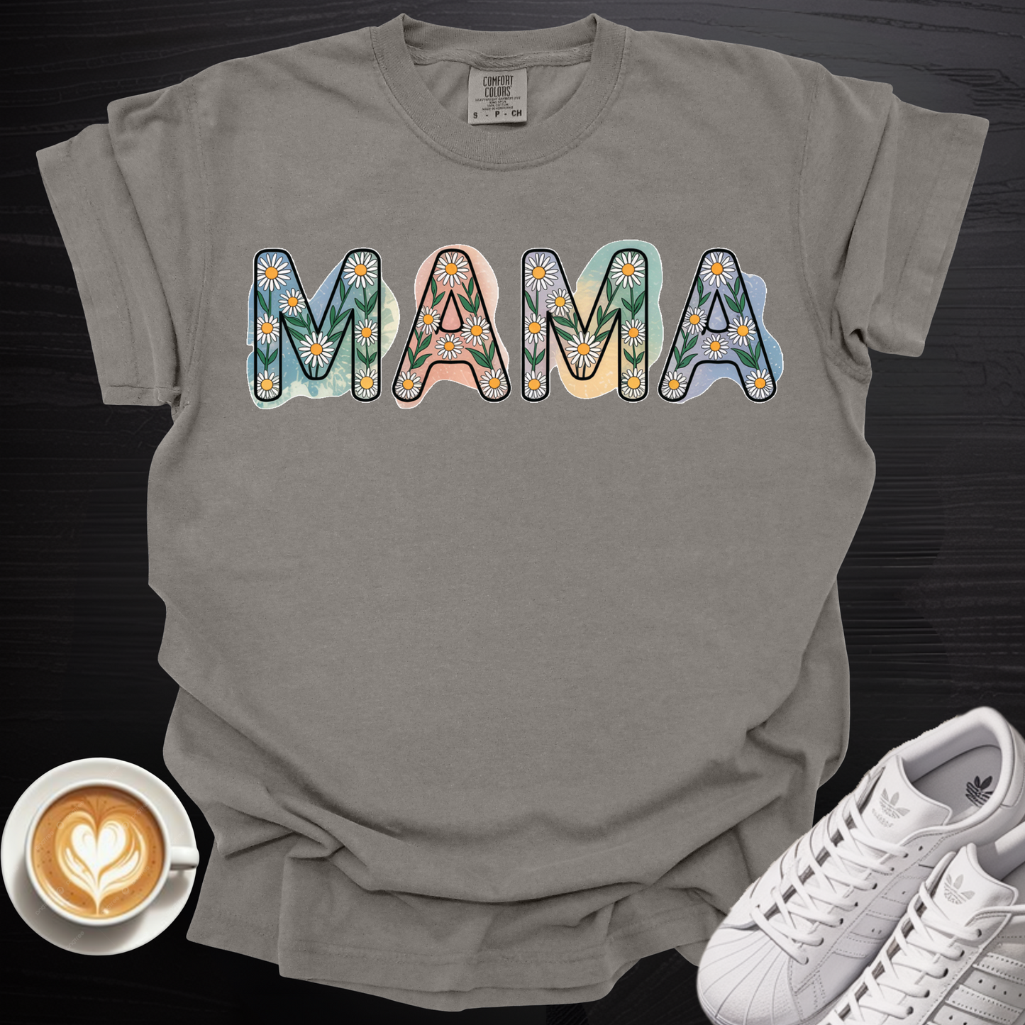 'Watercolor MAMA' - Tee