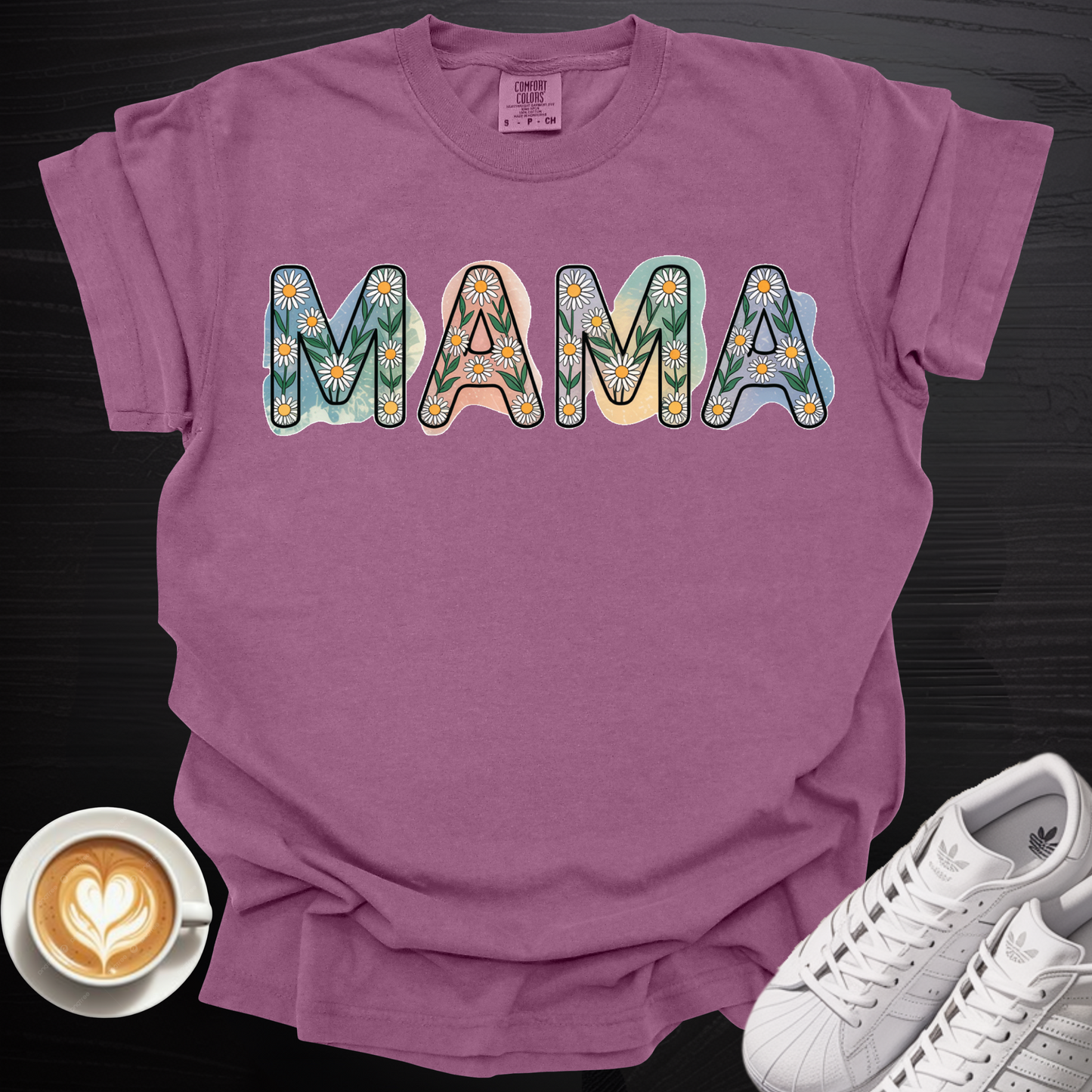 'Watercolor MAMA' - Tee