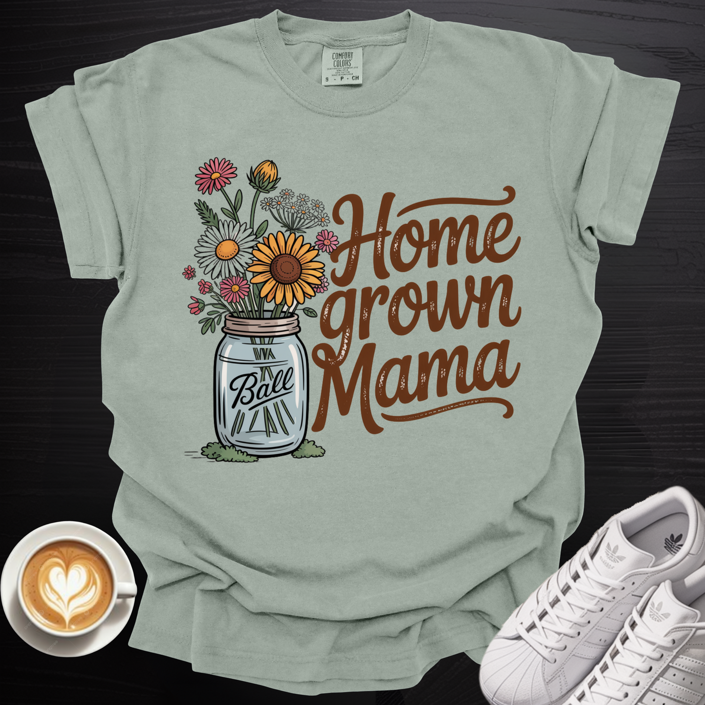 'Homegrown Mama' - Tee
