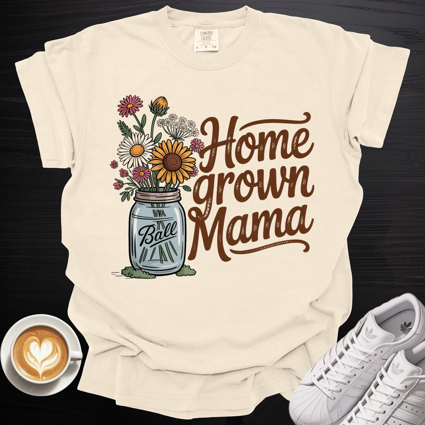 'Homegrown Mama' - Tee