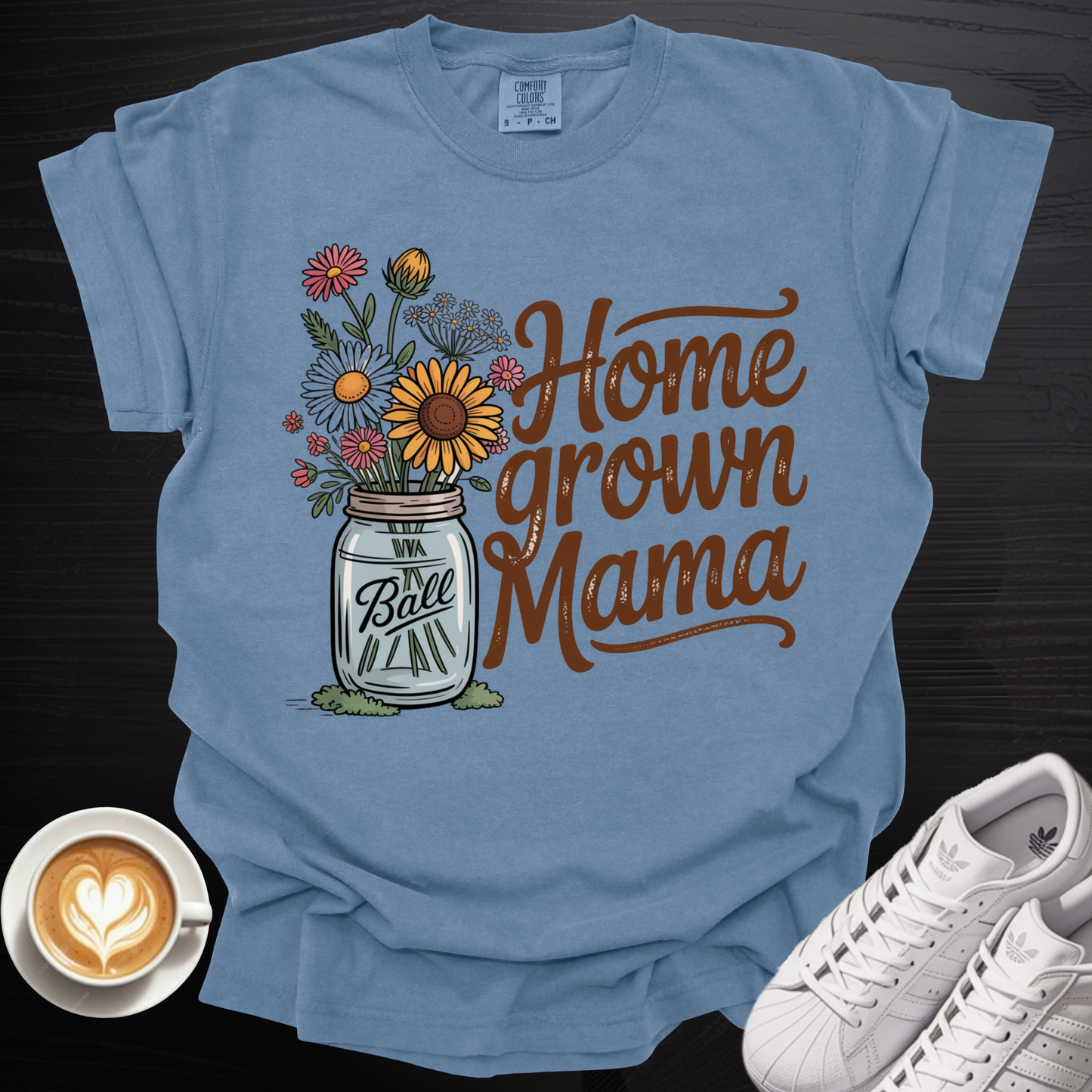 'Homegrown Mama' - Tee
