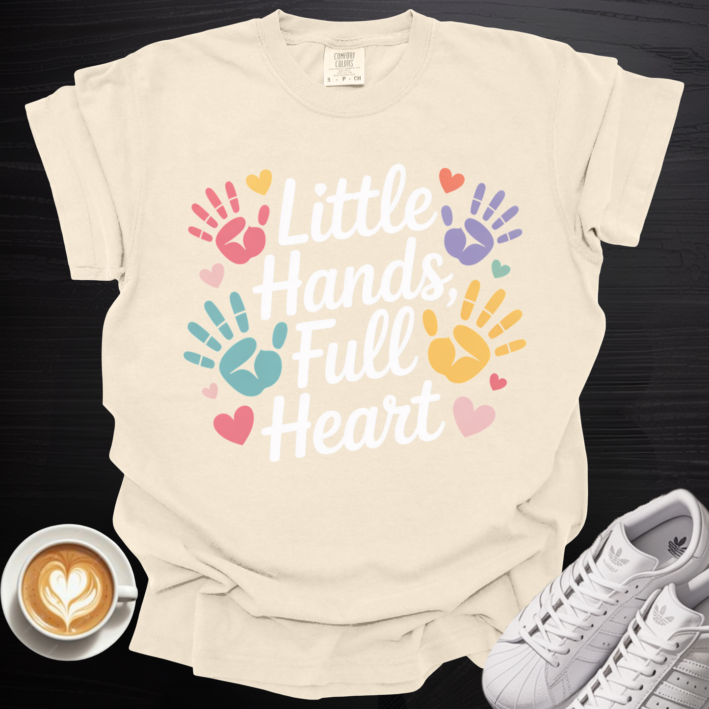 'Little Hands, Full Heart' - Tee