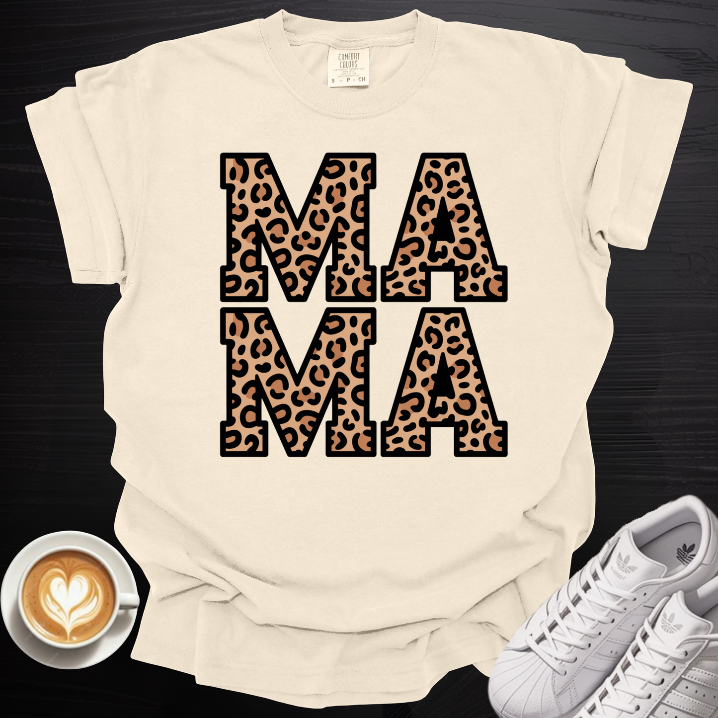 'Leopard MAMA' - Tee