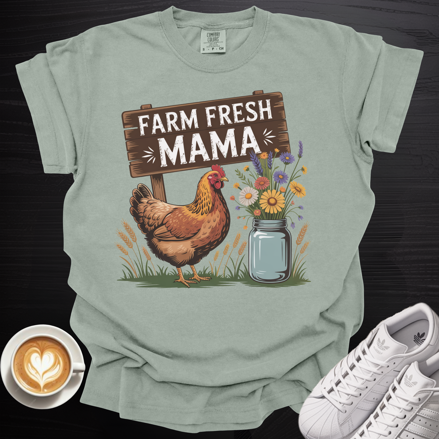 'Farm Fresh MAMA' - Tee
